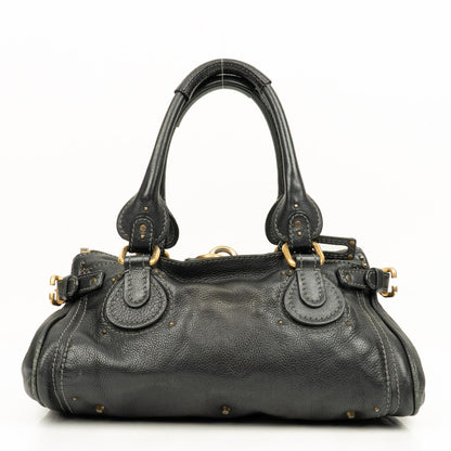Chloe Paddington Satchel-Tasche in Schwarz
