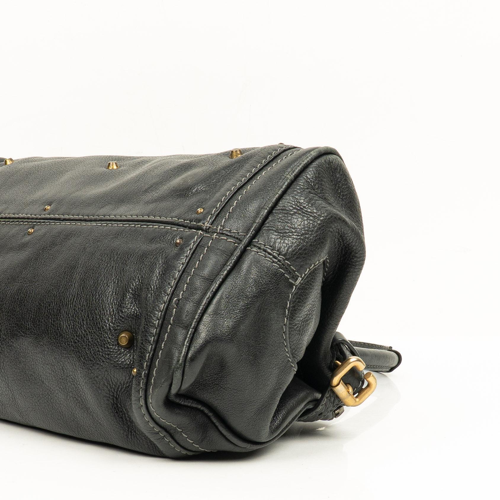 Chloe Paddington Satchel-Tasche in Schwarz