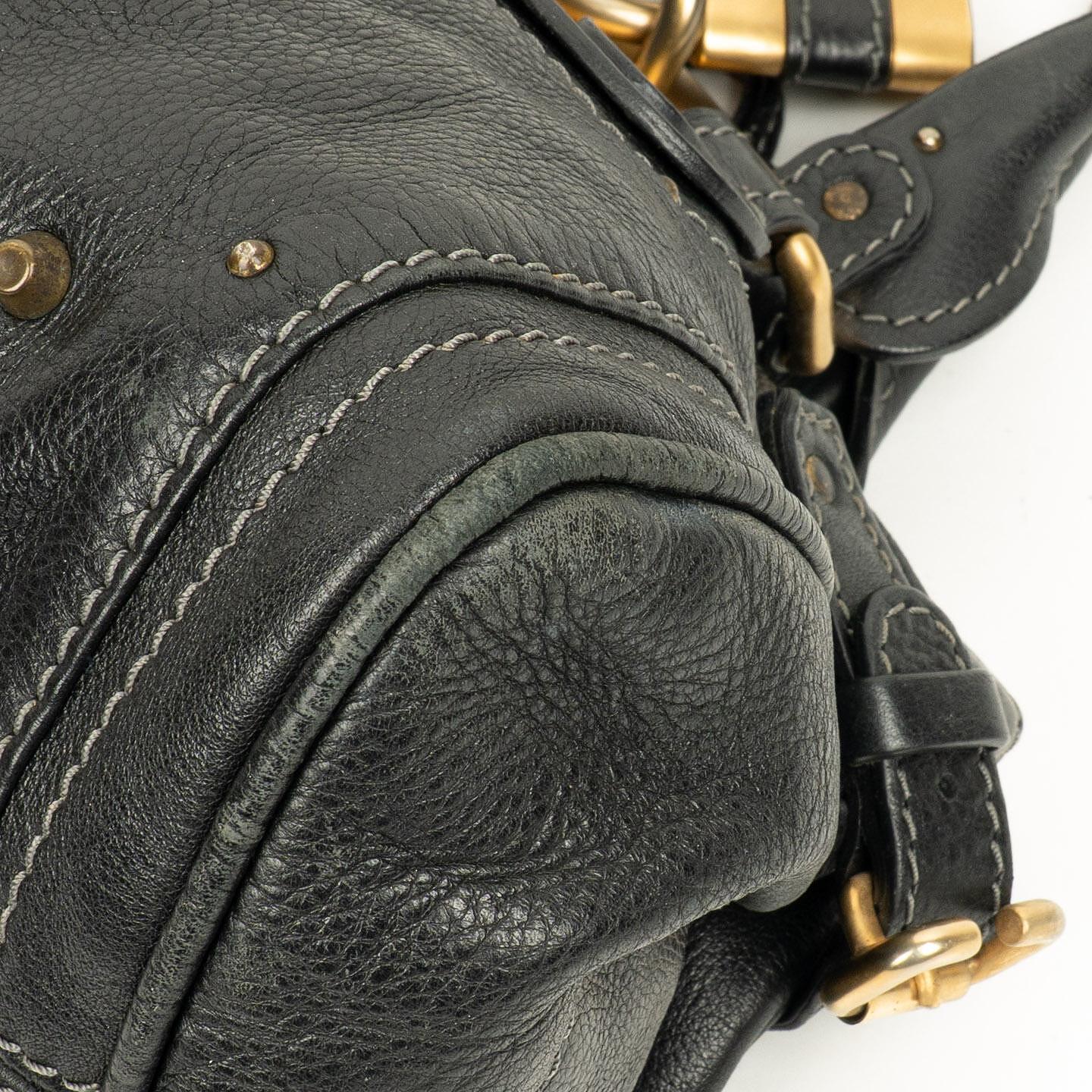 Chloe Paddington Satchel-Tasche in Schwarz