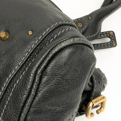 Chloe Paddington Satchel-Tasche in Schwarz