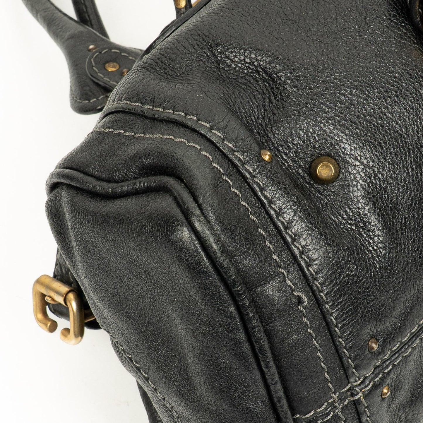 Chloe Paddington Satchel-Tasche in Schwarz
