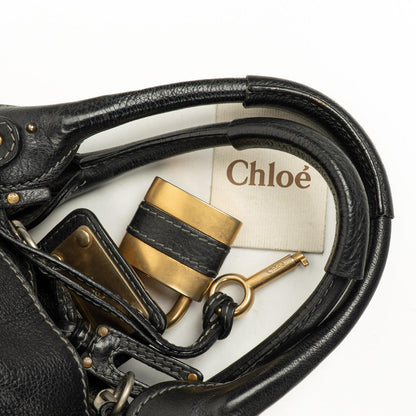 Chloe Paddington Satchel-Tasche in Schwarz