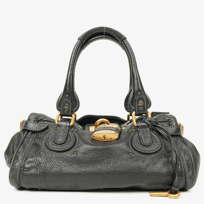 Chloe Paddington Satchel-Tasche in Schwarz