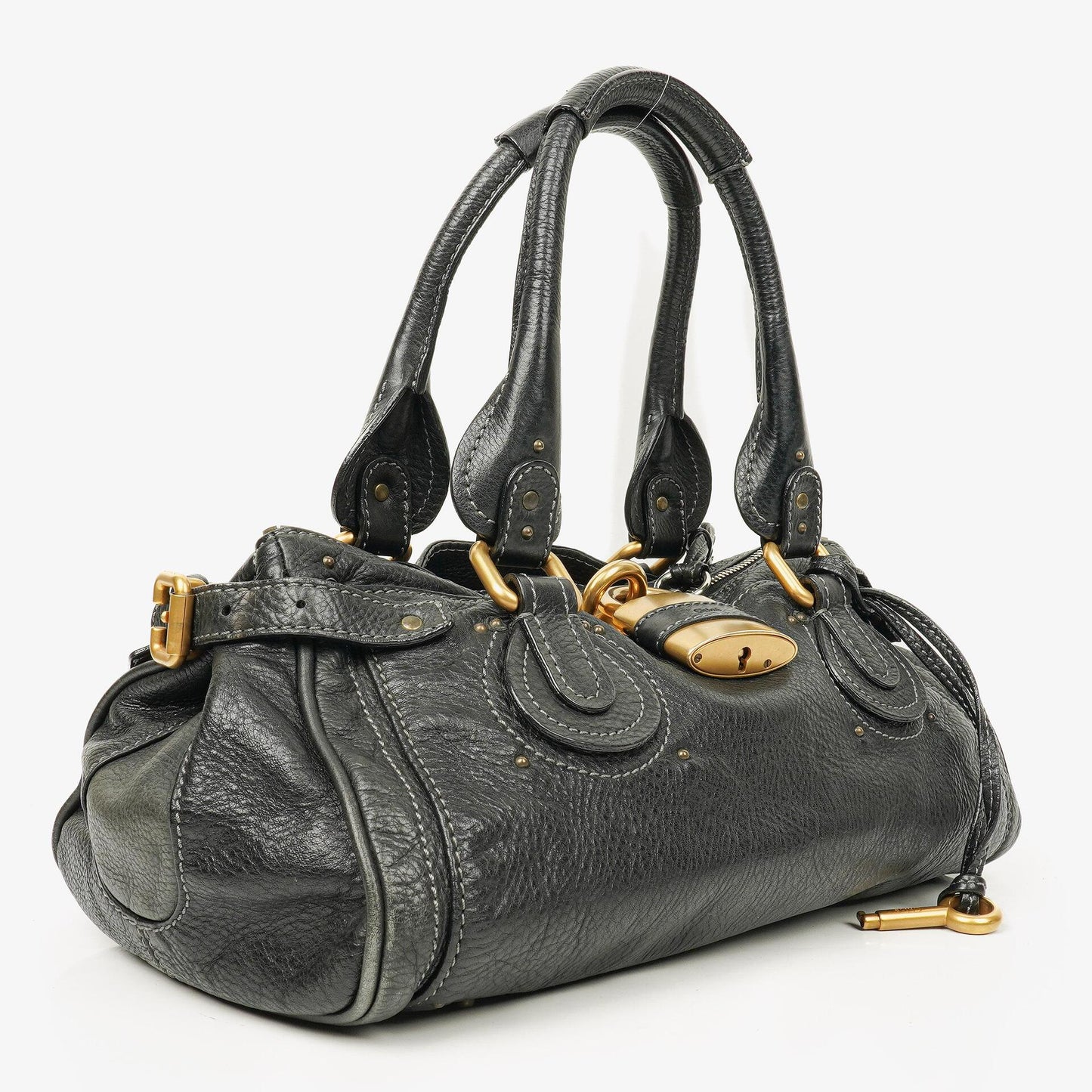 Chloe Paddington Satchel-Tasche in Schwarz