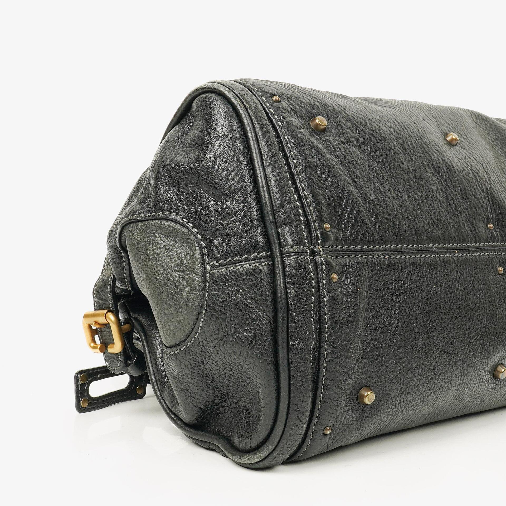 Chloe Paddington Satchel-Tasche in Schwarz