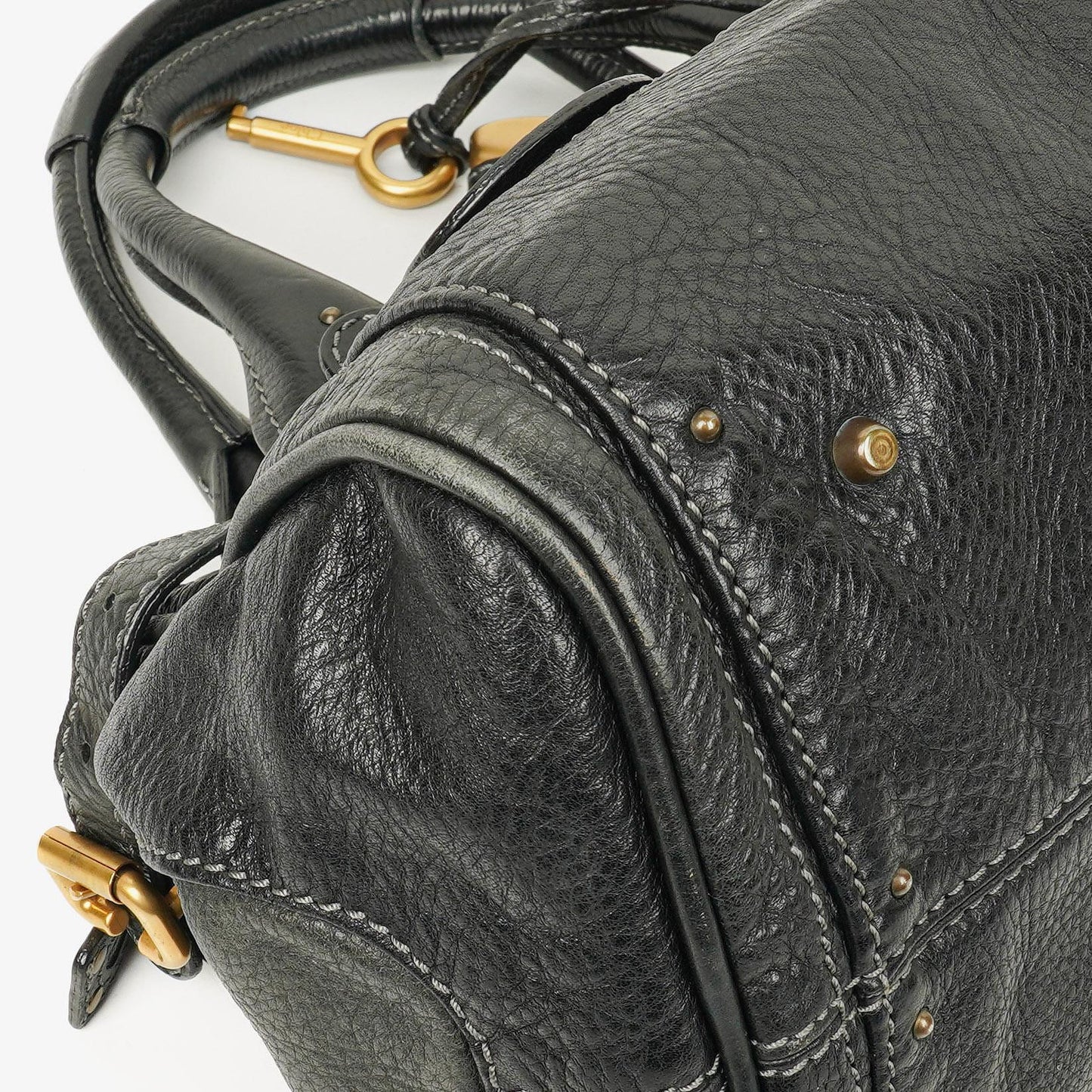 Chloe Paddington Satchel-Tasche in Schwarz