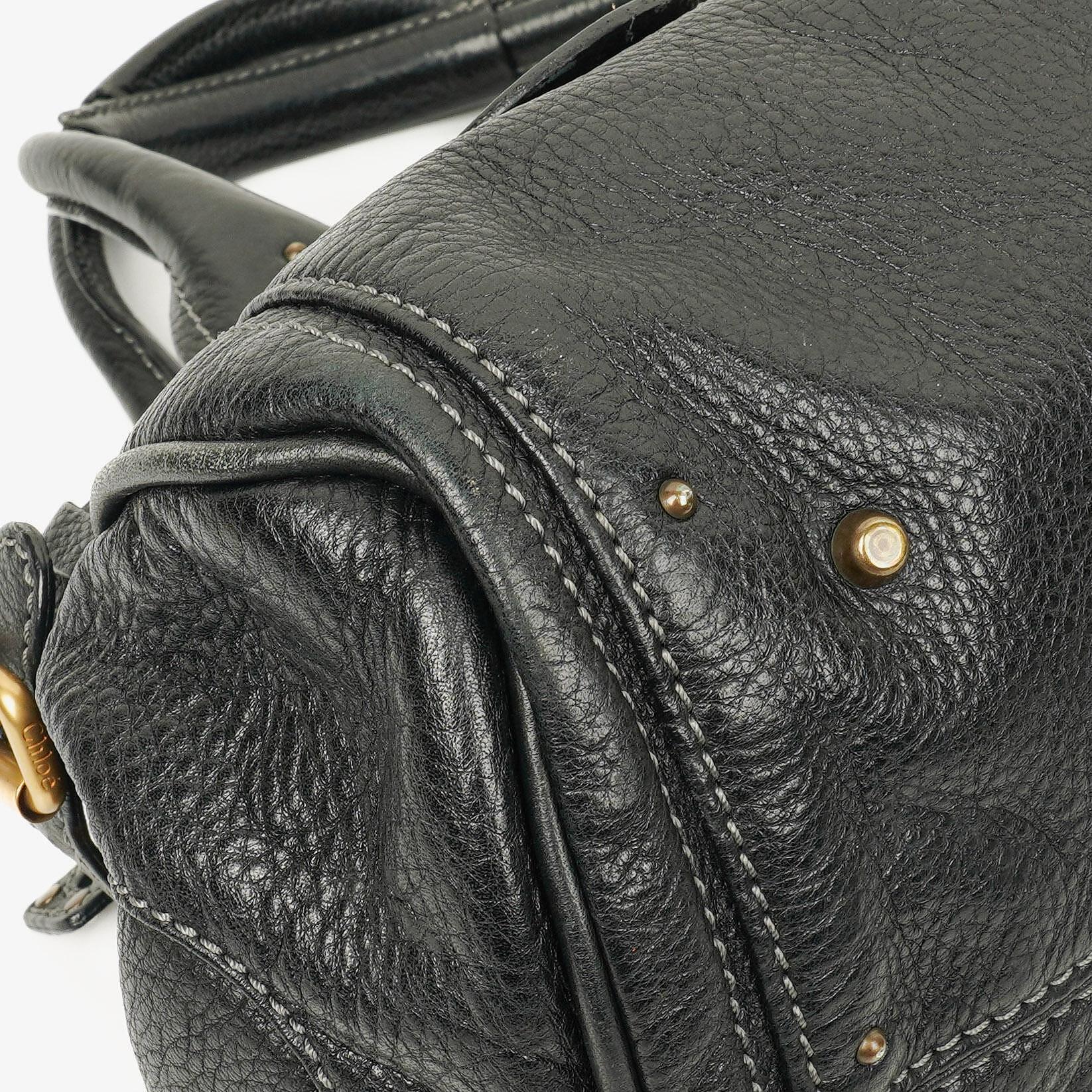 Chloe Paddington Satchel-Tasche in Schwarz