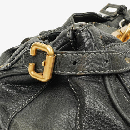 Chloe Paddington Satchel-Tasche in Schwarz