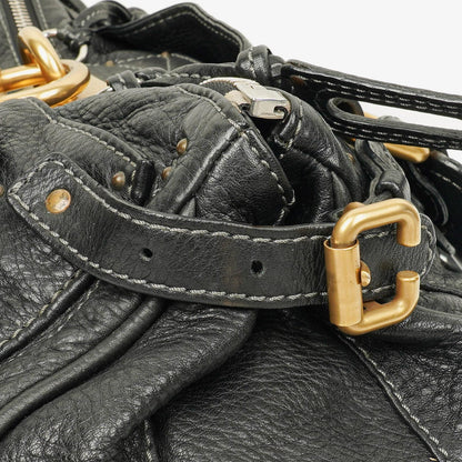 Chloe Paddington Satchel-Tasche in Schwarz