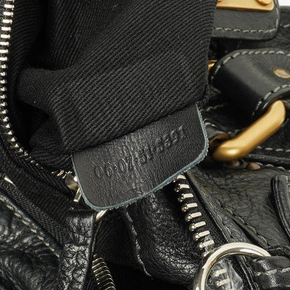Chloe Paddington Satchel-Tasche in Schwarz