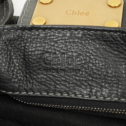 Chloe Paddington Satchel-Tasche in Schwarz