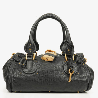 Chloe Paddington Satchel-Tasche in Schwarz