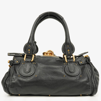 Chloe Paddington Satchel-Tasche in Schwarz