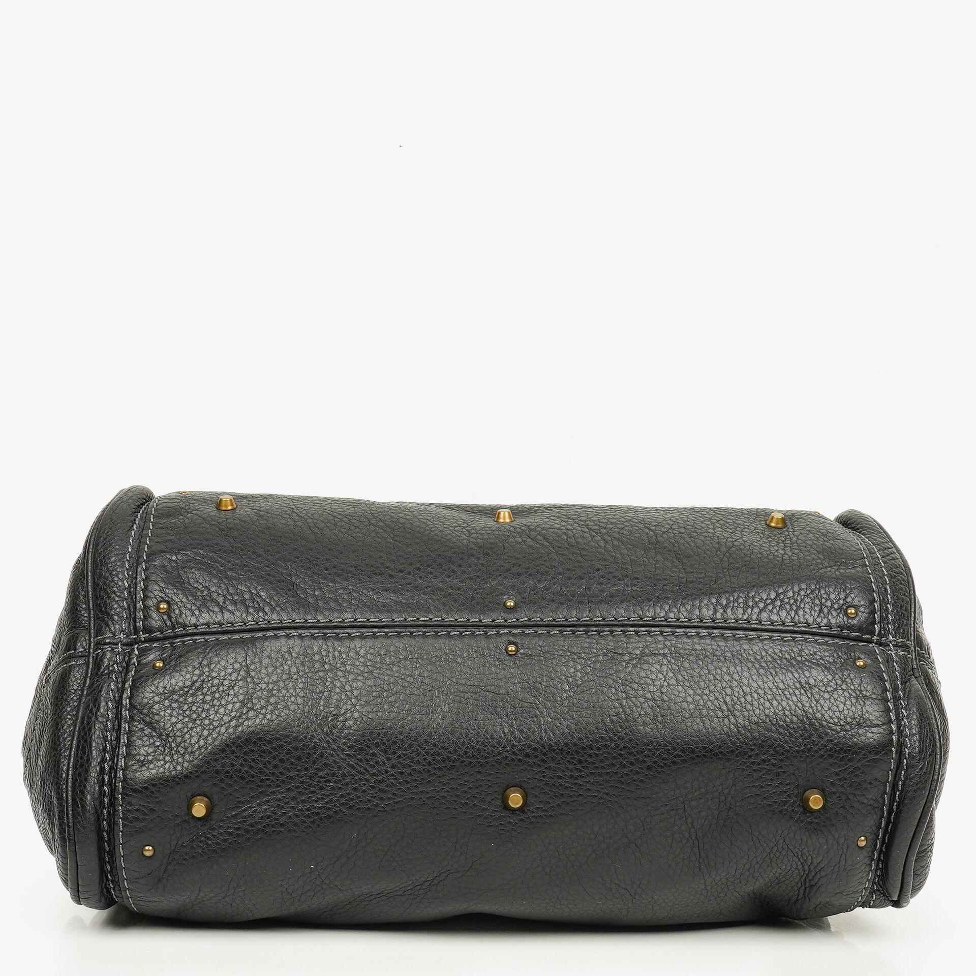 Chloe Paddington Satchel-Tasche in Schwarz