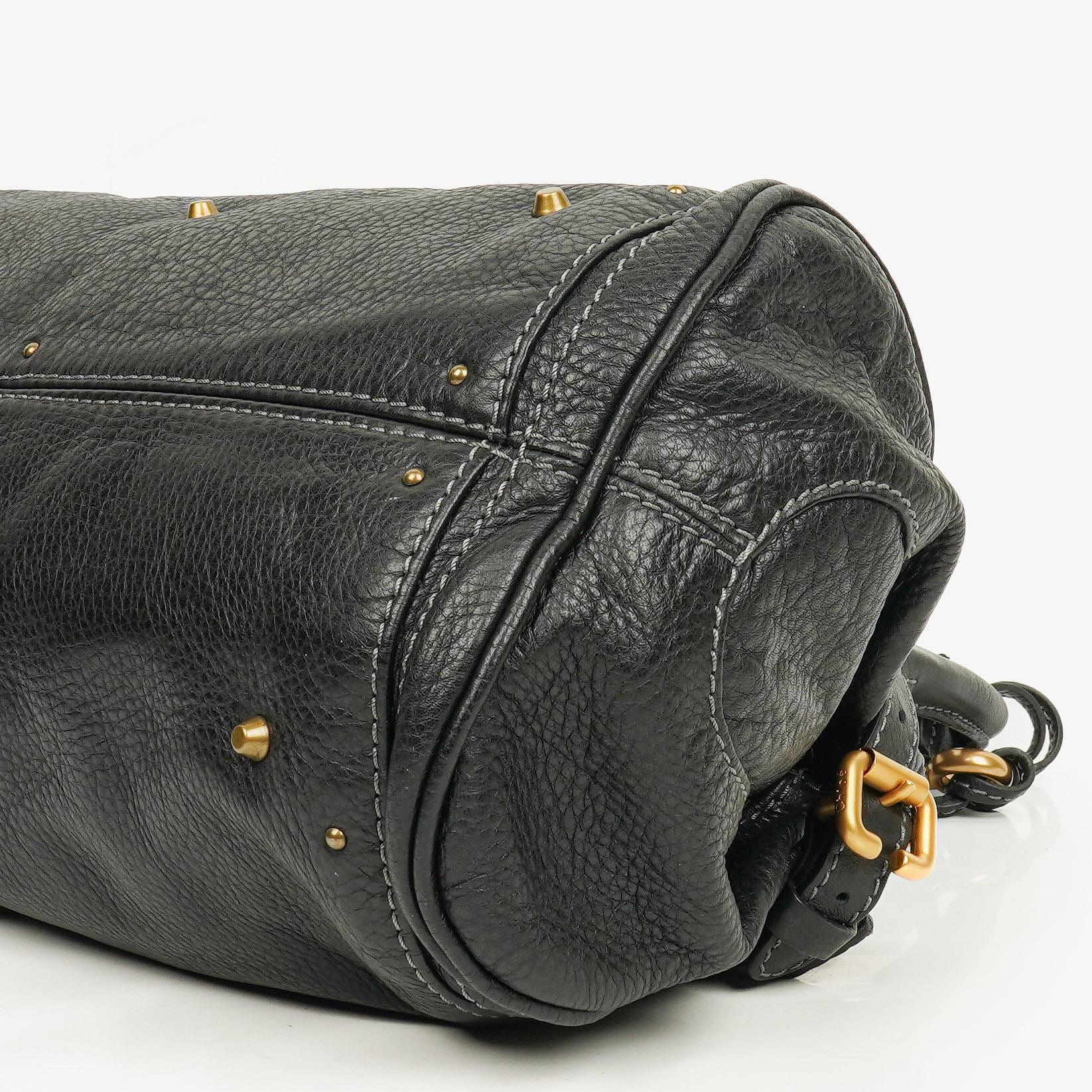 Chloe Paddington Satchel-Tasche in Schwarz
