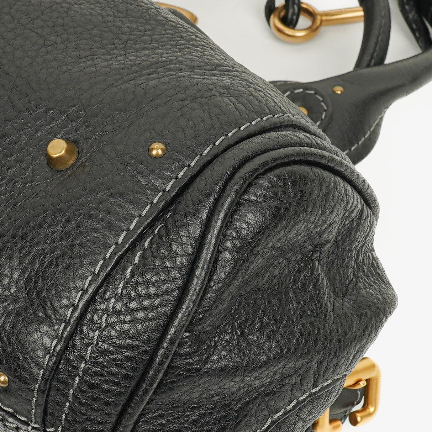 Chloe Paddington Satchel-Tasche in Schwarz