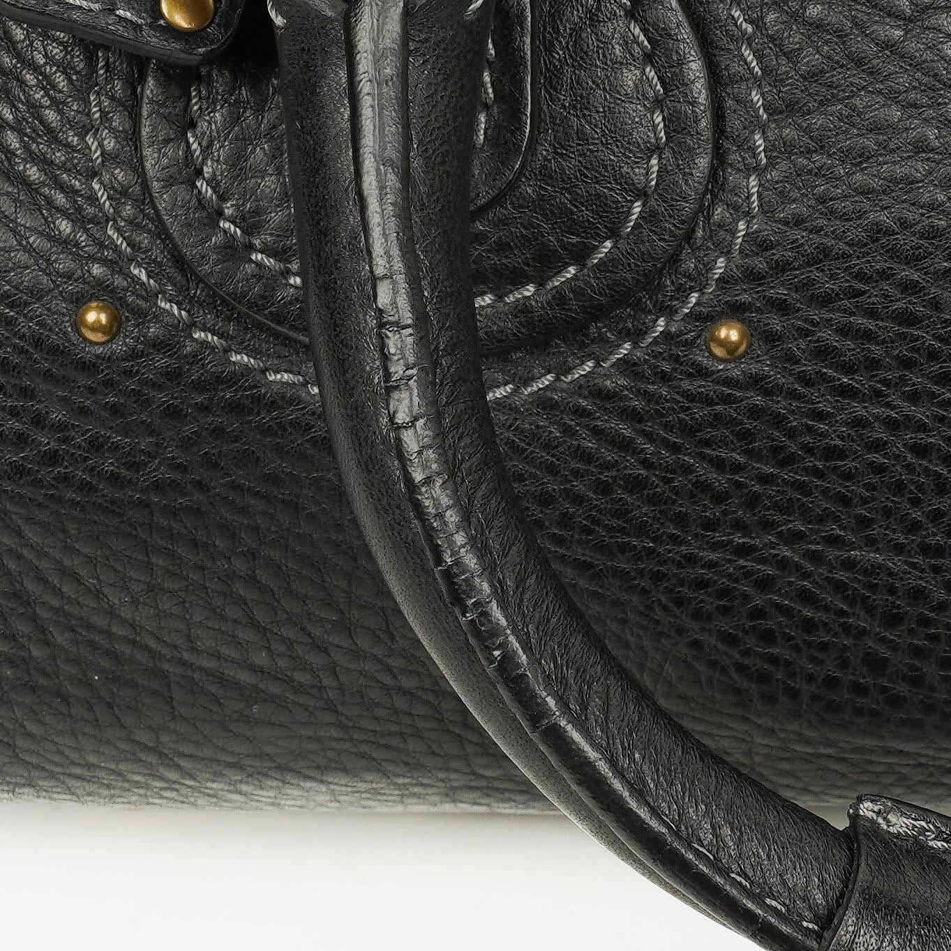 Chloe Paddington Satchel-Tasche in Schwarz
