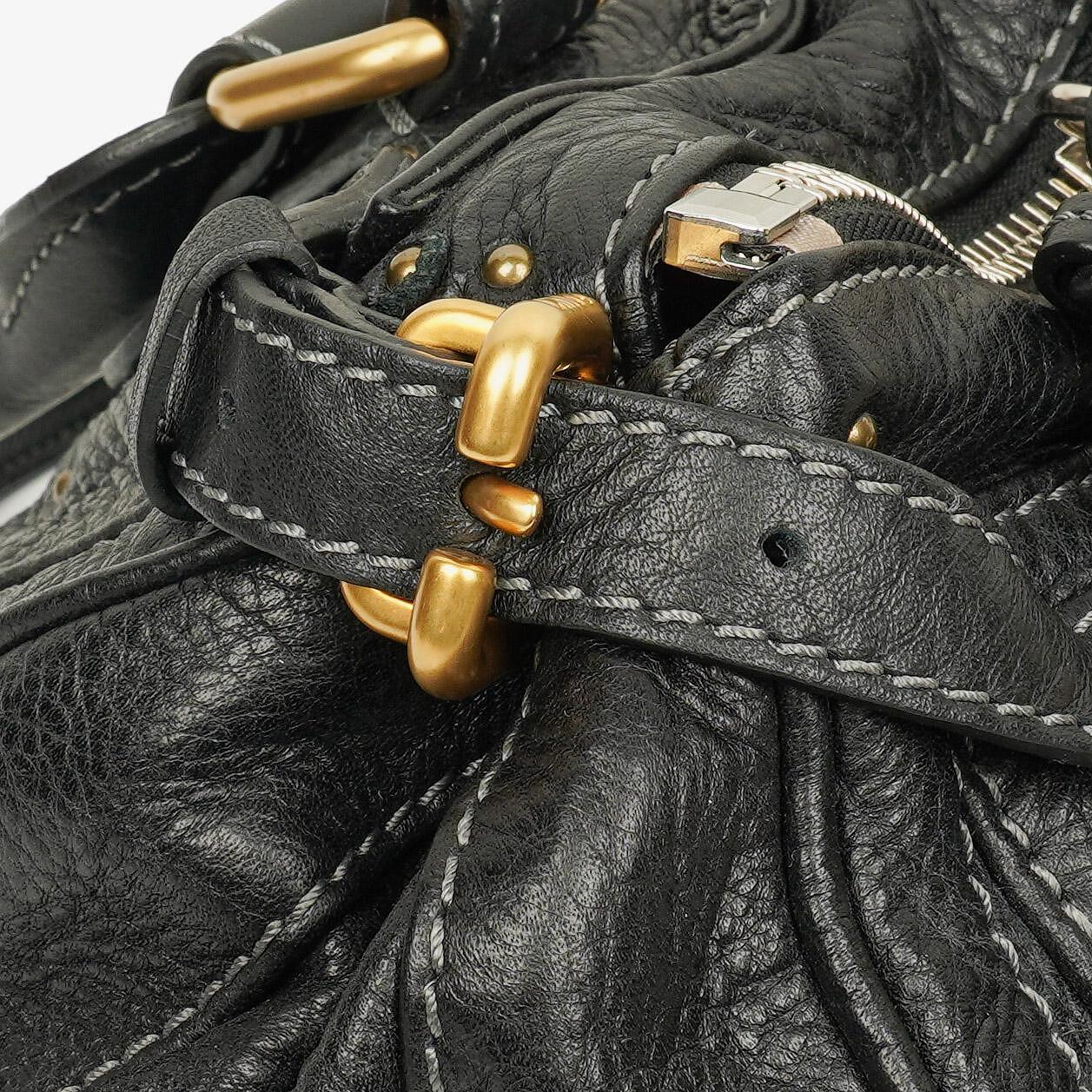 Chloe Paddington Satchel-Tasche in Schwarz