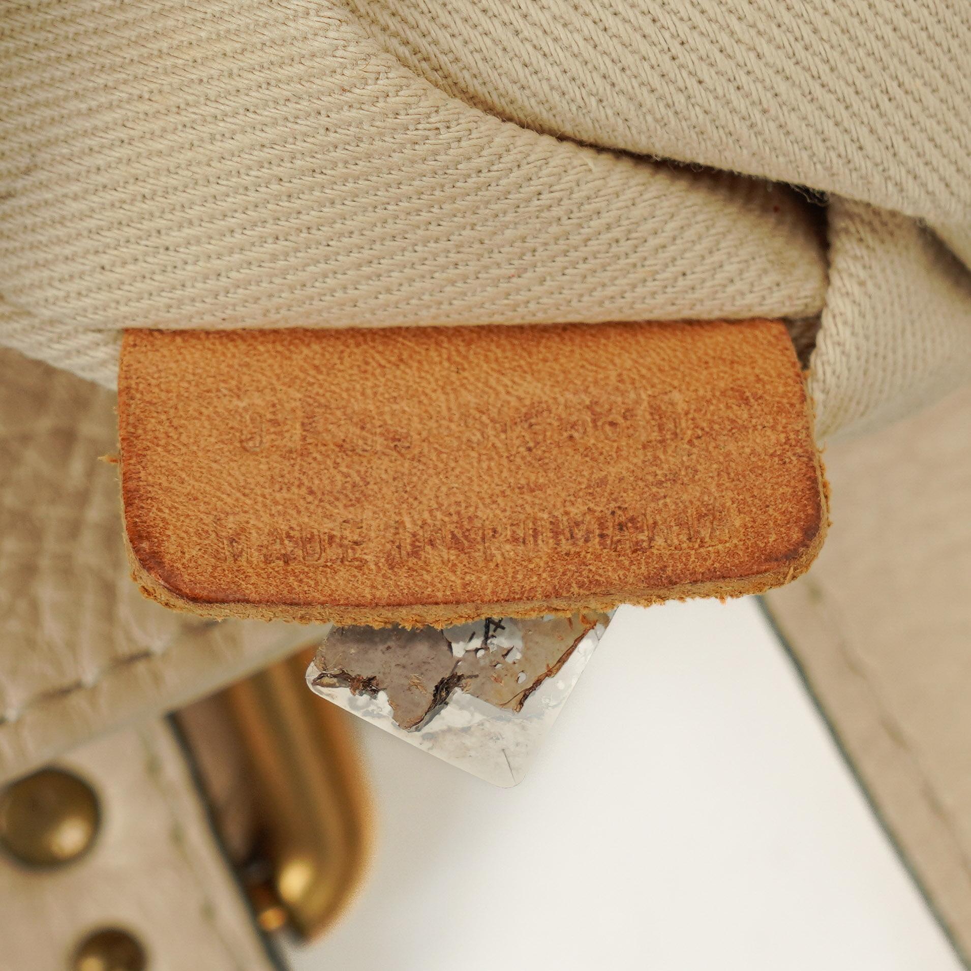 Chloe Paddington Satchel-Tasche aus elfenbeinfarbenem Kalbsleder