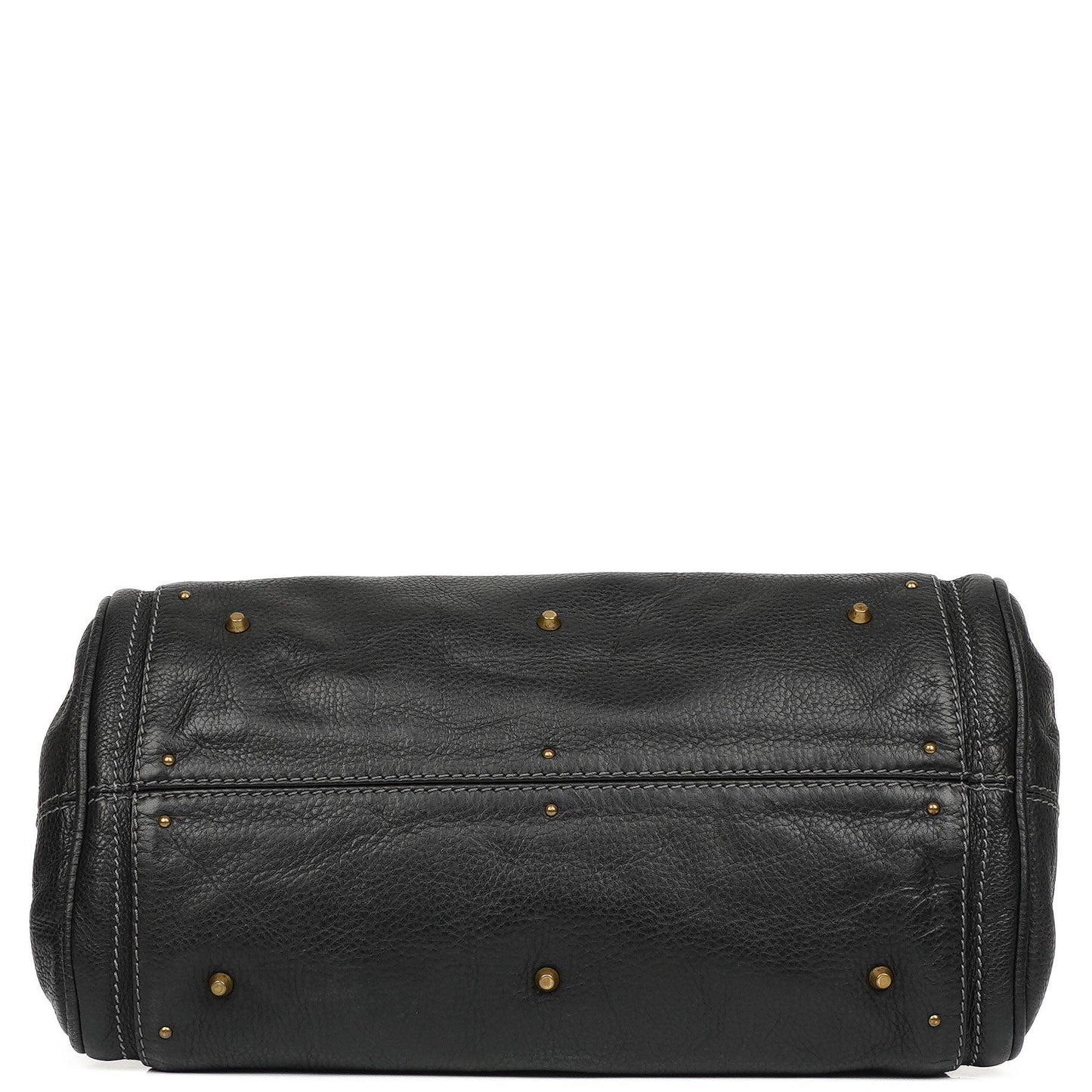 Chloe Paddington Kalbsleder Satchel Tasche Schwarz
