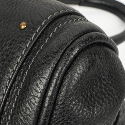 Chloe Paddington Kalbsleder Satchel Tasche Schwarz