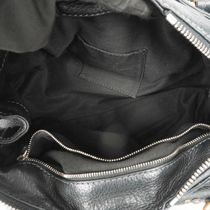 Chloe Paddington Kalbsleder Satchel Tasche Schwarz