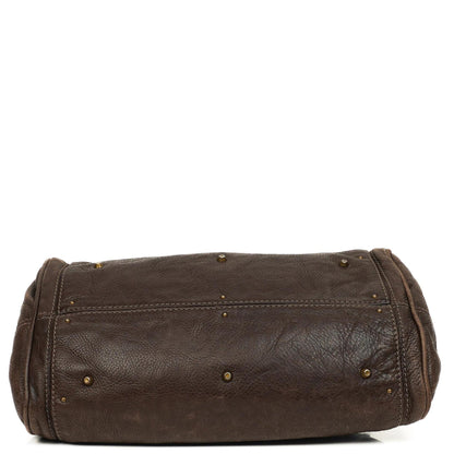 Chloe Paddington Kalbsleder Satchel Tasche Braun