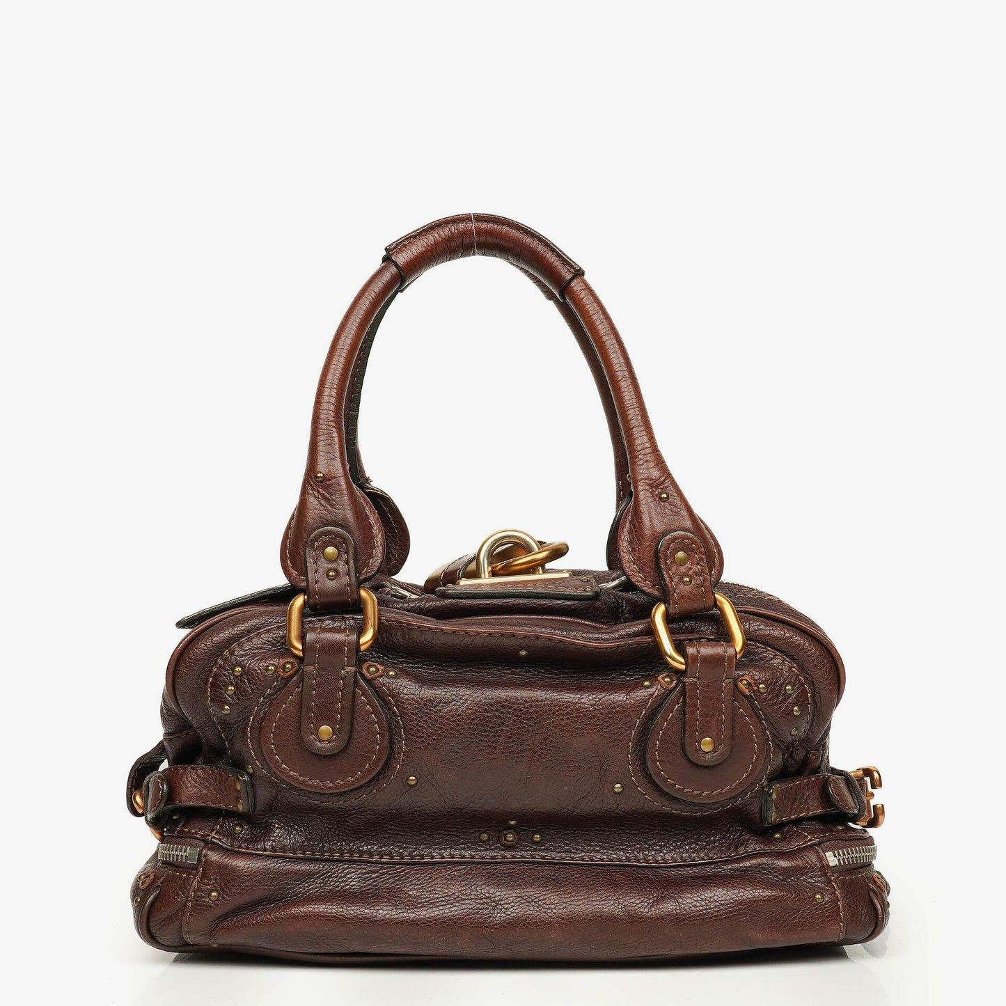 Chloe Paddington Satchel-Tasche in Schokoladenbraun