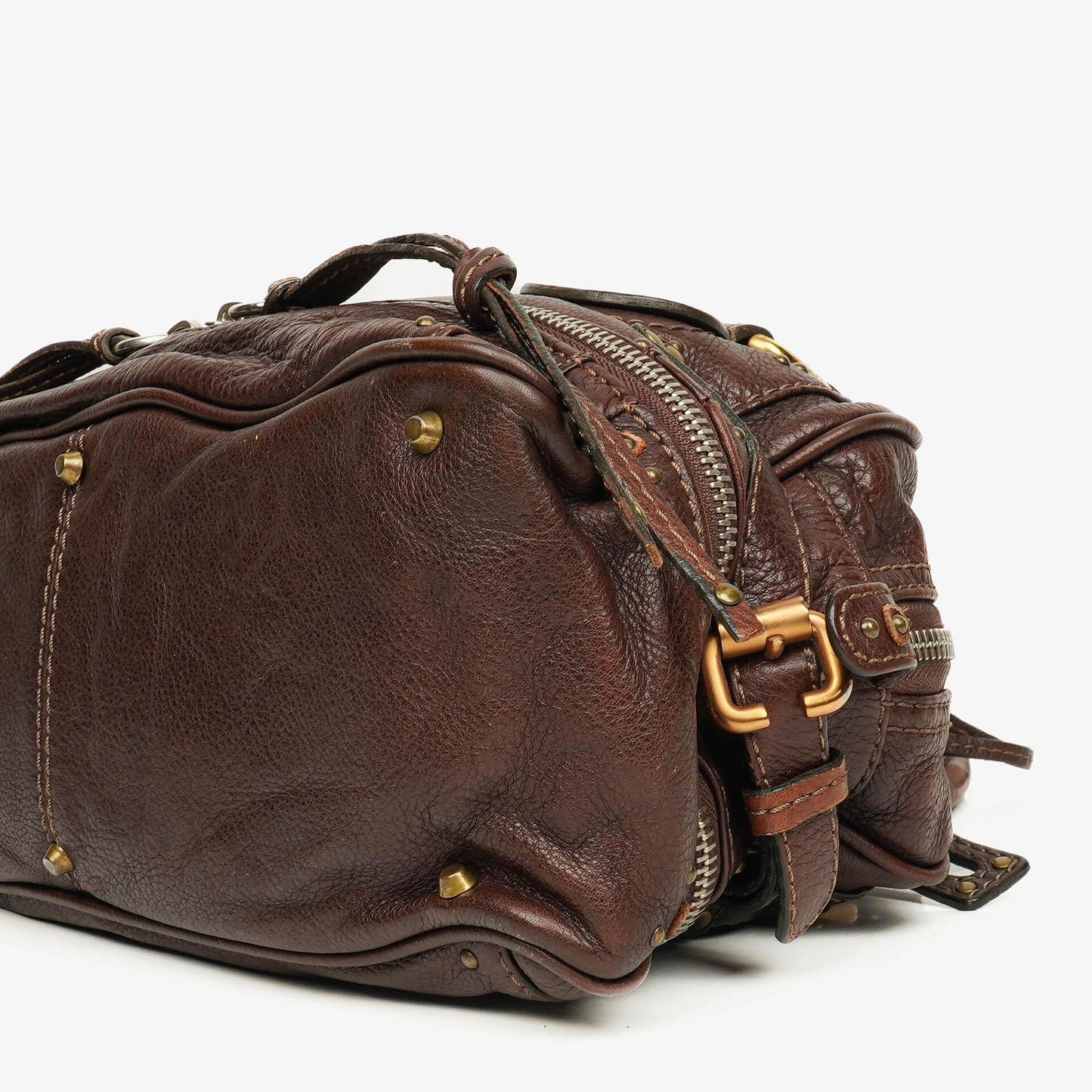 Chloe Paddington Satchel-Tasche in Schokoladenbraun
