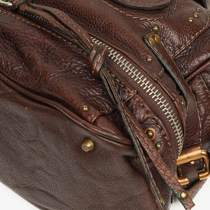 Chloe Paddington Satchel-Tasche in Schokoladenbraun