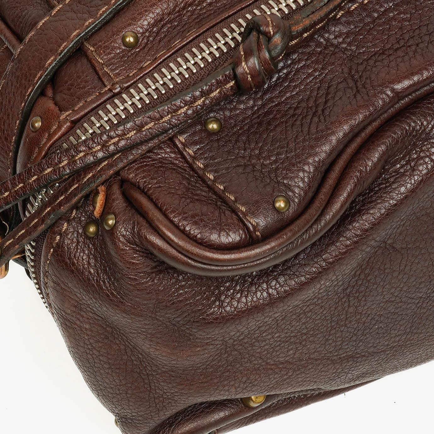 Chloe Paddington Satchel-Tasche in Schokoladenbraun