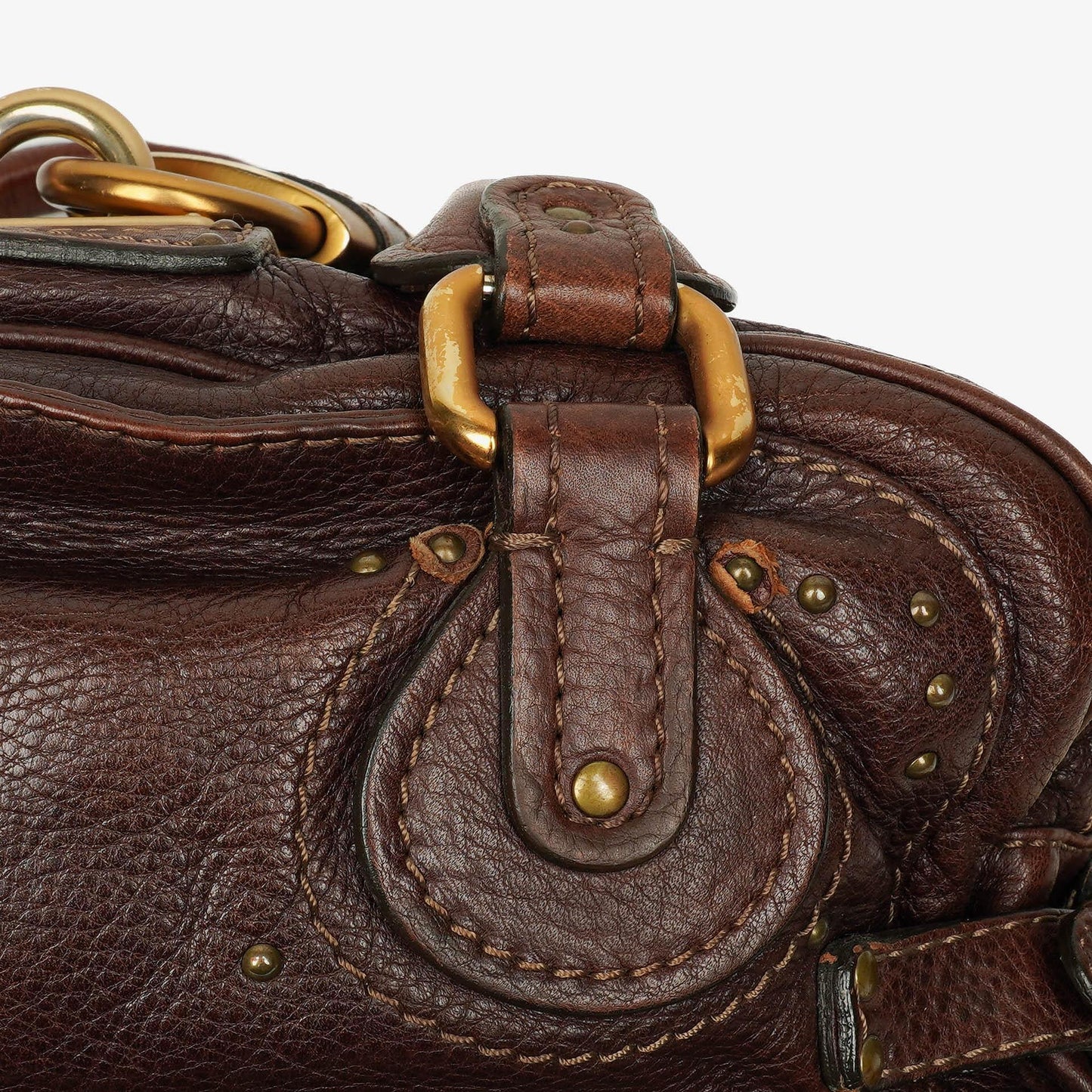 Chloe Paddington Satchel-Tasche in Schokoladenbraun