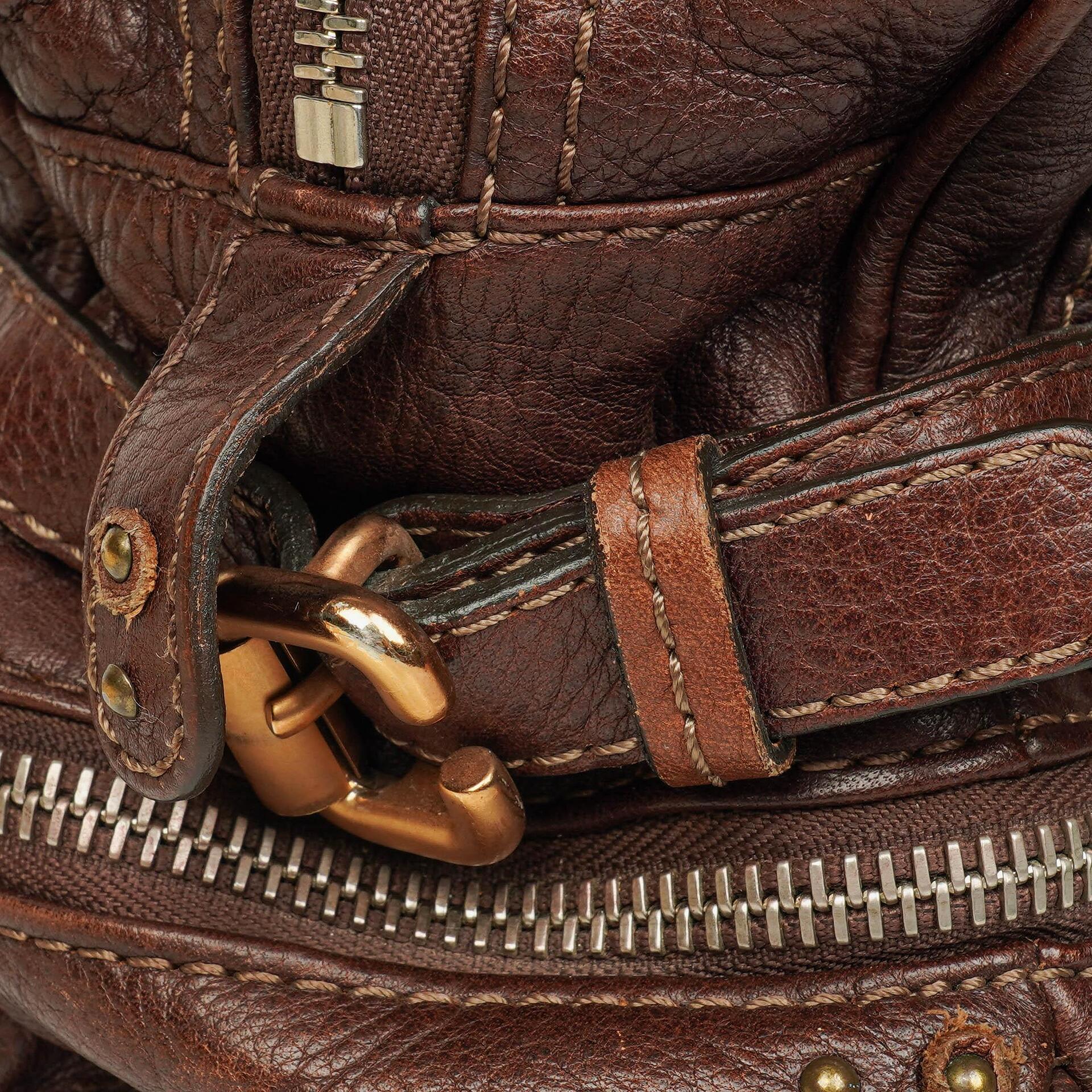 Chloe Paddington Satchel-Tasche in Schokoladenbraun