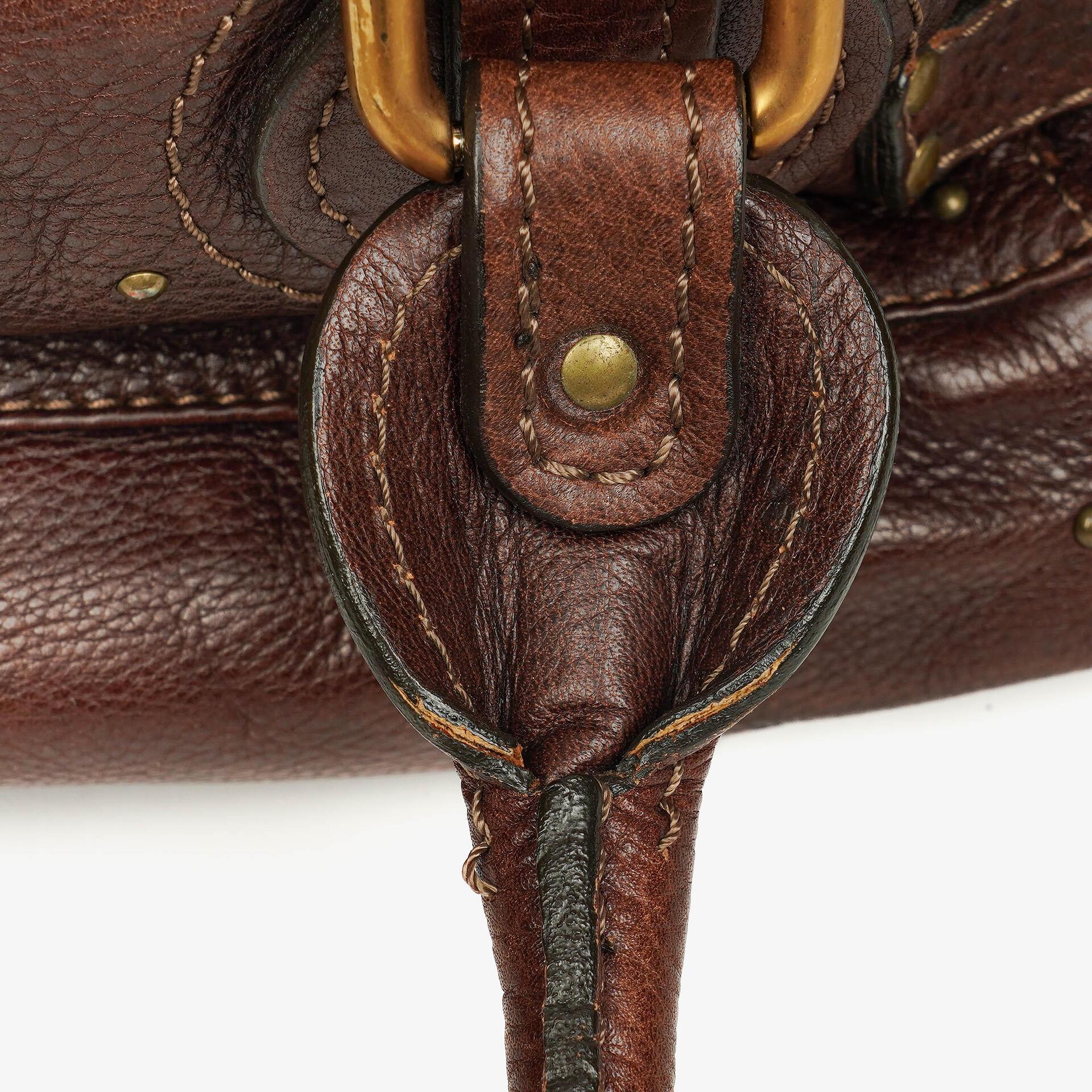 Chloe Paddington Satchel-Tasche in Schokoladenbraun