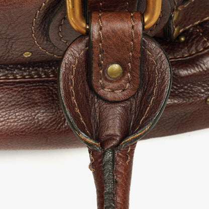 Chloe Paddington Satchel-Tasche in Schokoladenbraun