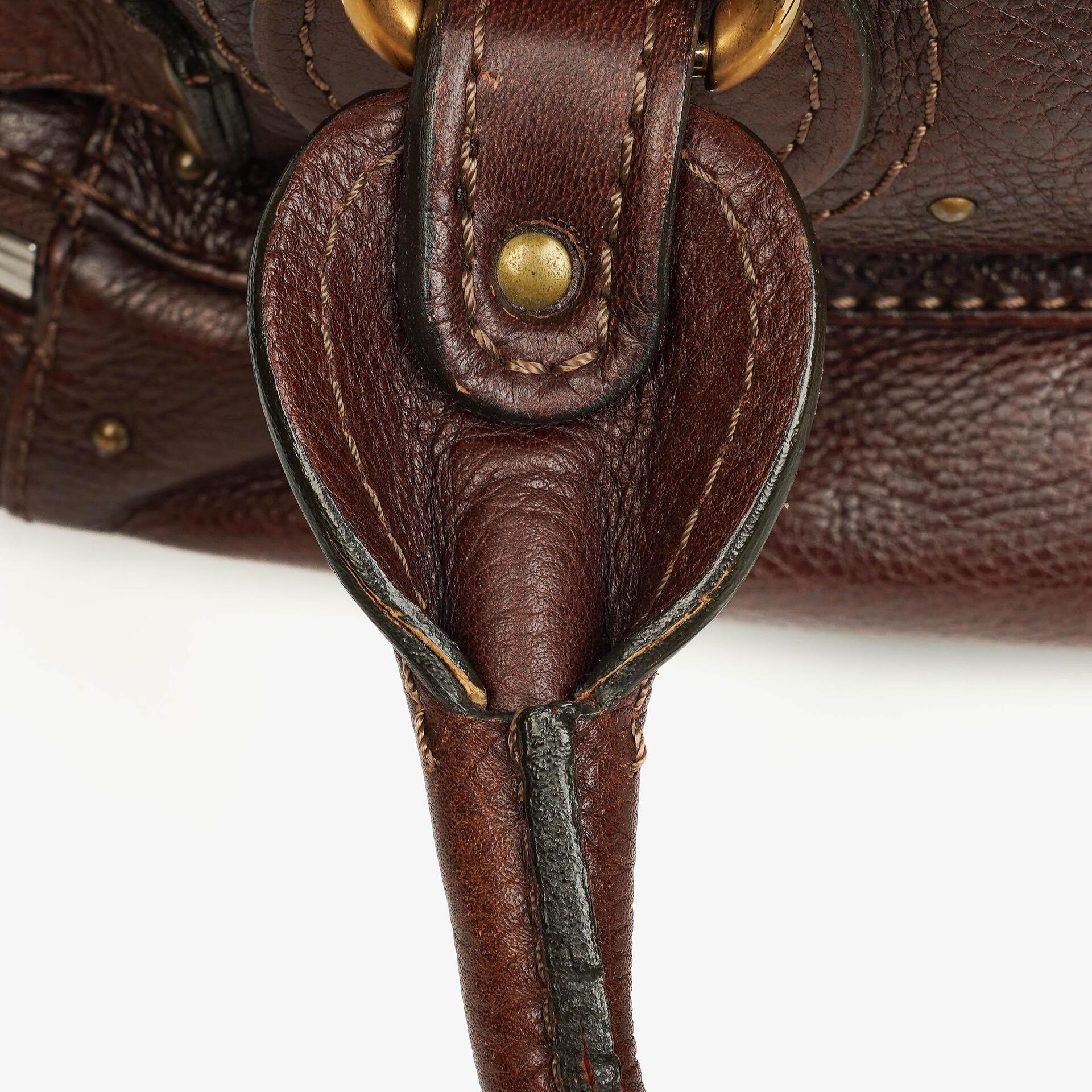 Chloe Paddington Satchel-Tasche in Schokoladenbraun