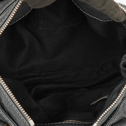 Chloe Paddington Satchel Tasche aus grauem Kalbsleder