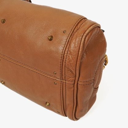 Chloé Paddington Satchel Tasche aus Kalbsleder in Havana