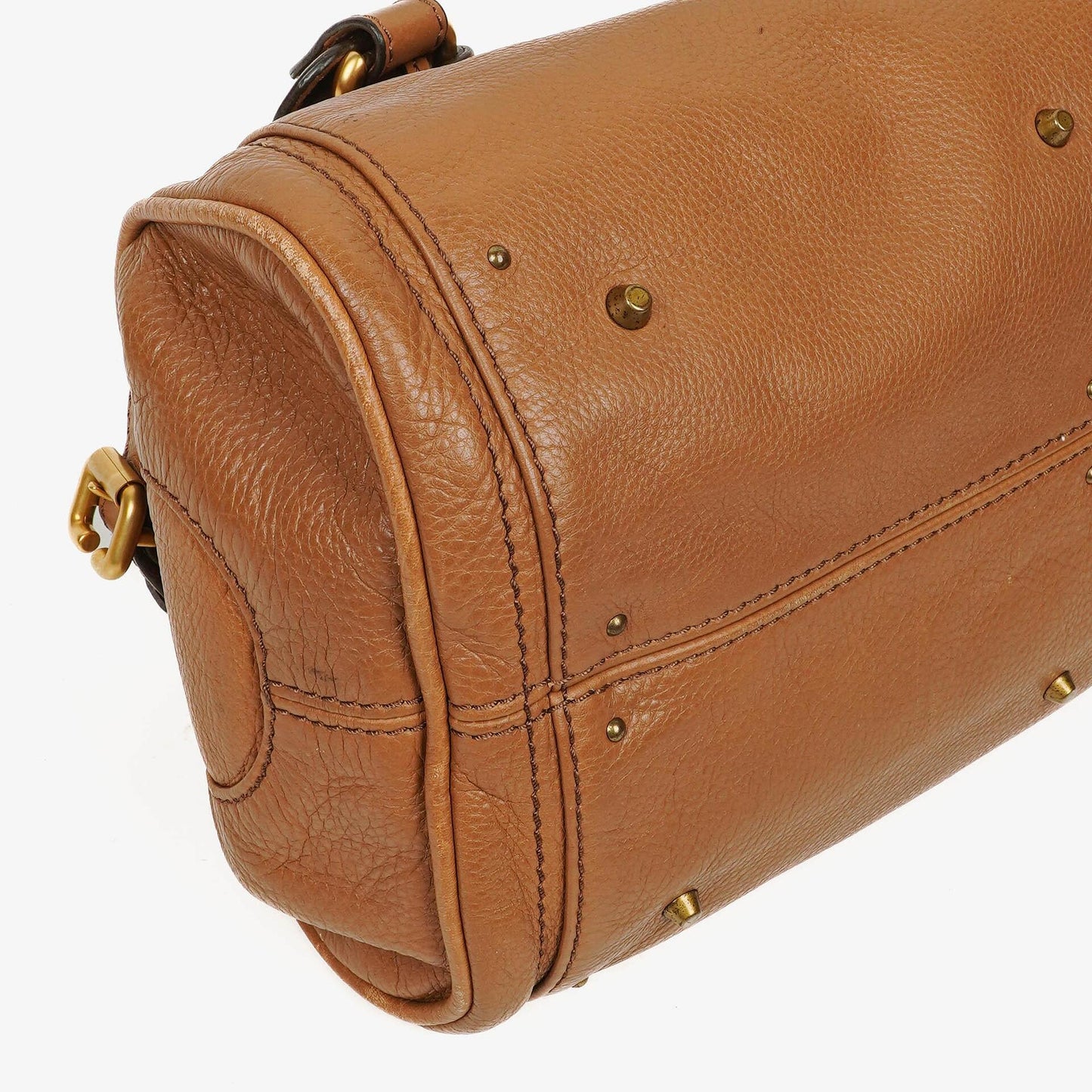 Chloé Paddington Satchel Tasche aus Kalbsleder in Havana