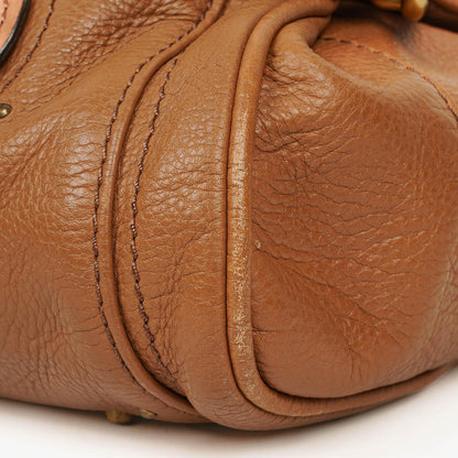 Chloé Paddington Satchel Tasche aus Kalbsleder in Havana