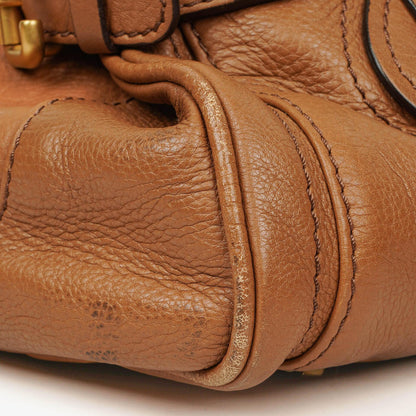 Chloé Paddington Satchel Tasche aus Kalbsleder in Havana