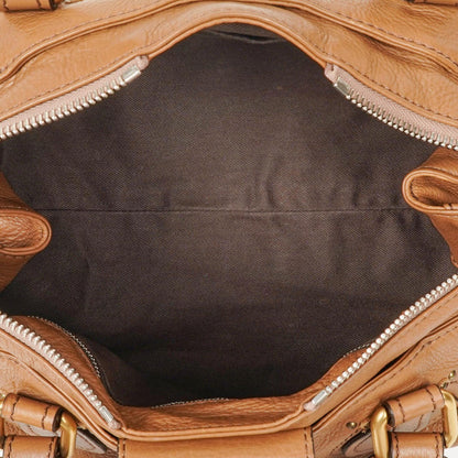 Chloé Paddington Satchel Tasche aus Kalbsleder in Havana