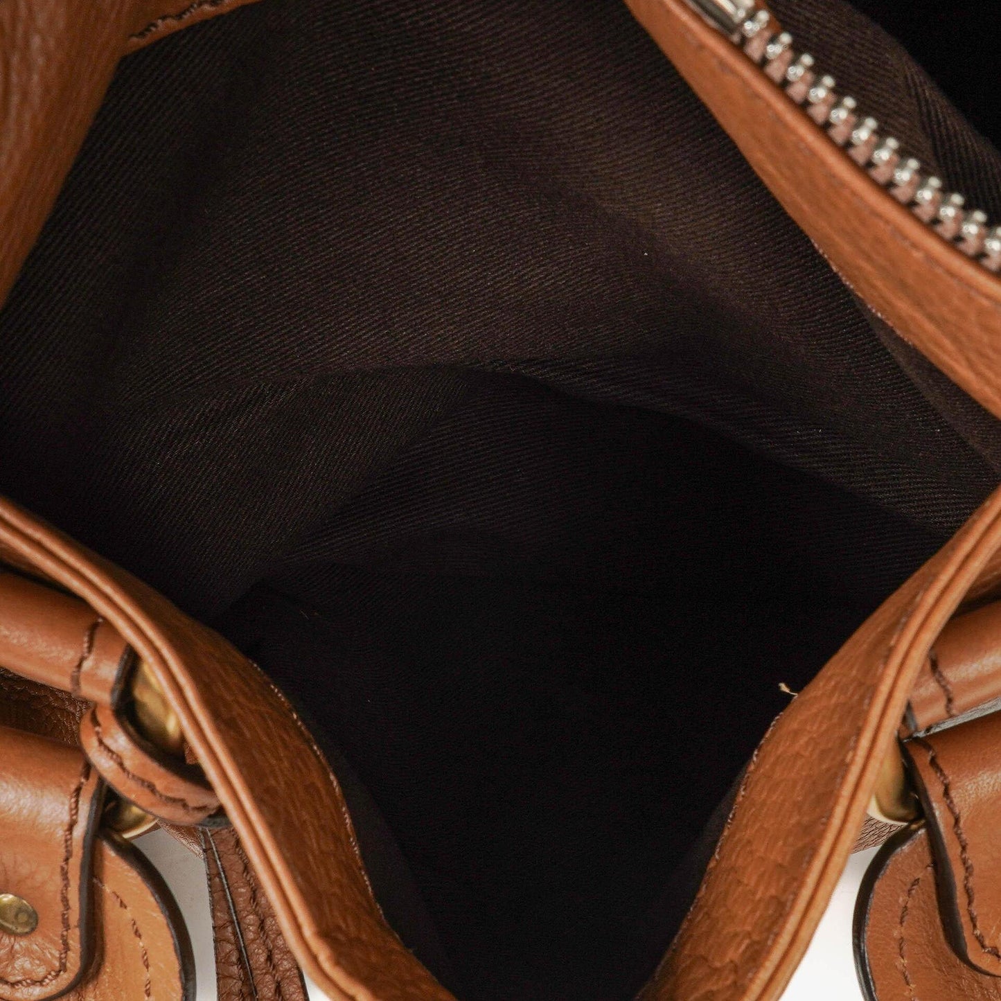 Chloé Paddington Satchel Tasche aus Kalbsleder in Havana