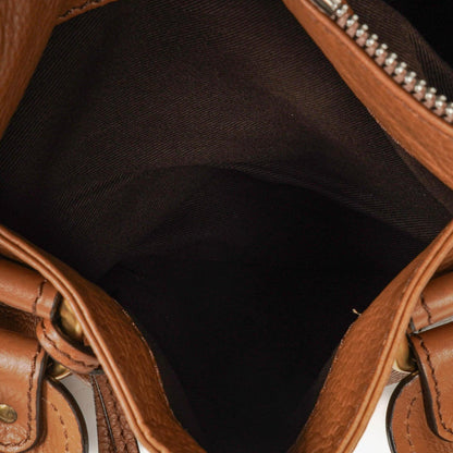 Chloé Paddington Satchel Tasche aus Kalbsleder in Havana