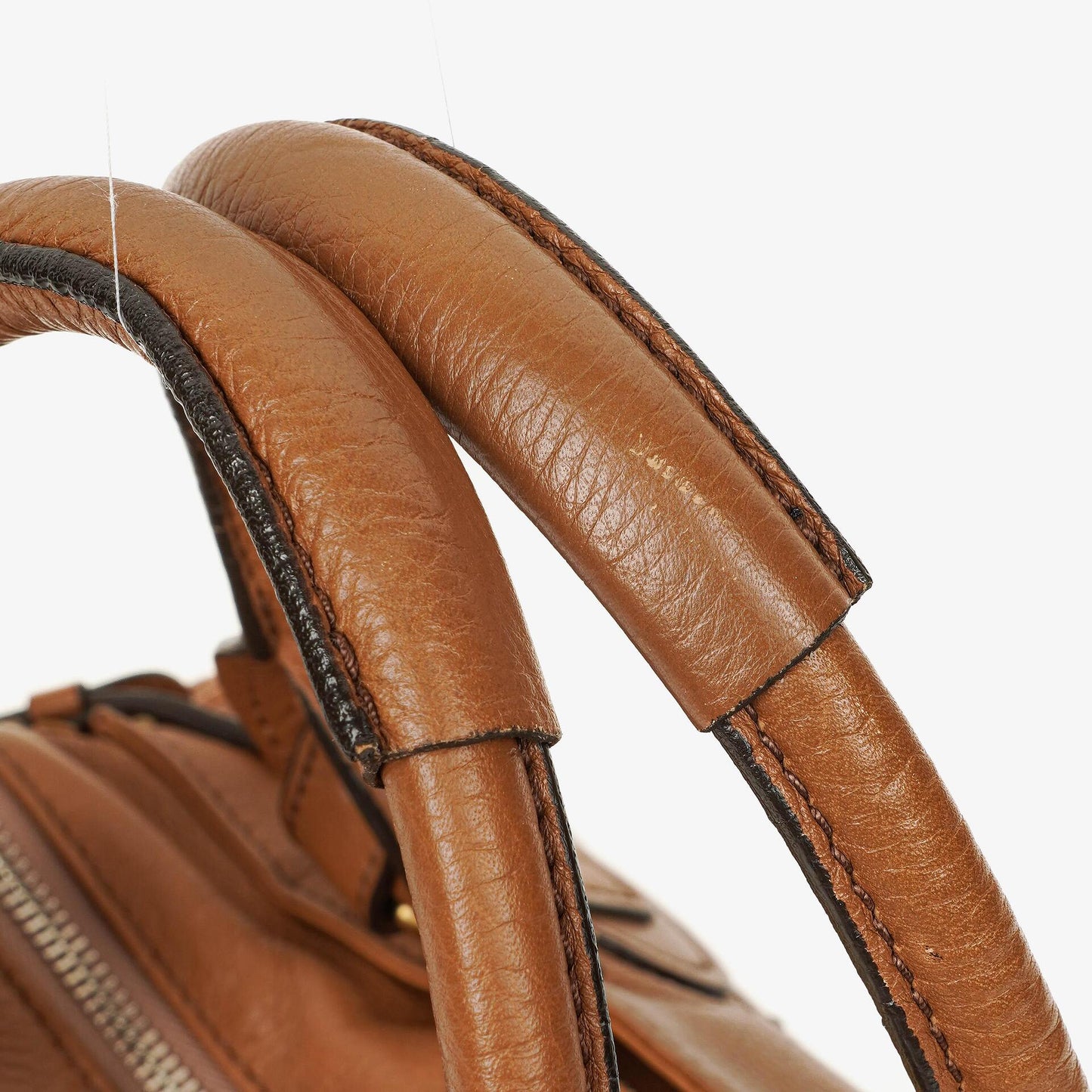 Chloé Paddington Satchel Tasche aus Kalbsleder in Havana