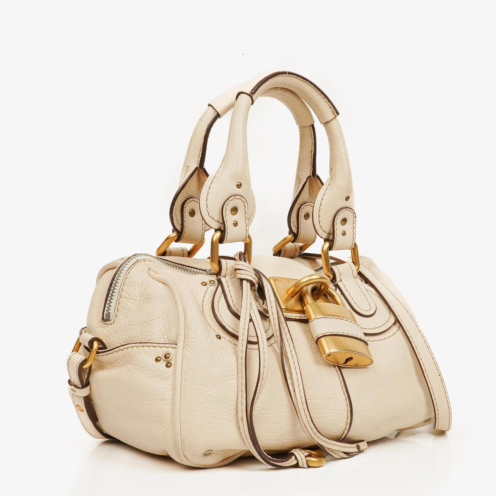 Chloe Paddington Elfenbein Satchel Tasche
