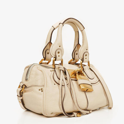 Chloe Paddington Elfenbein Satchel Tasche