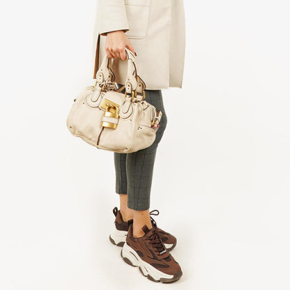 Chloe Paddington Elfenbein Satchel Tasche