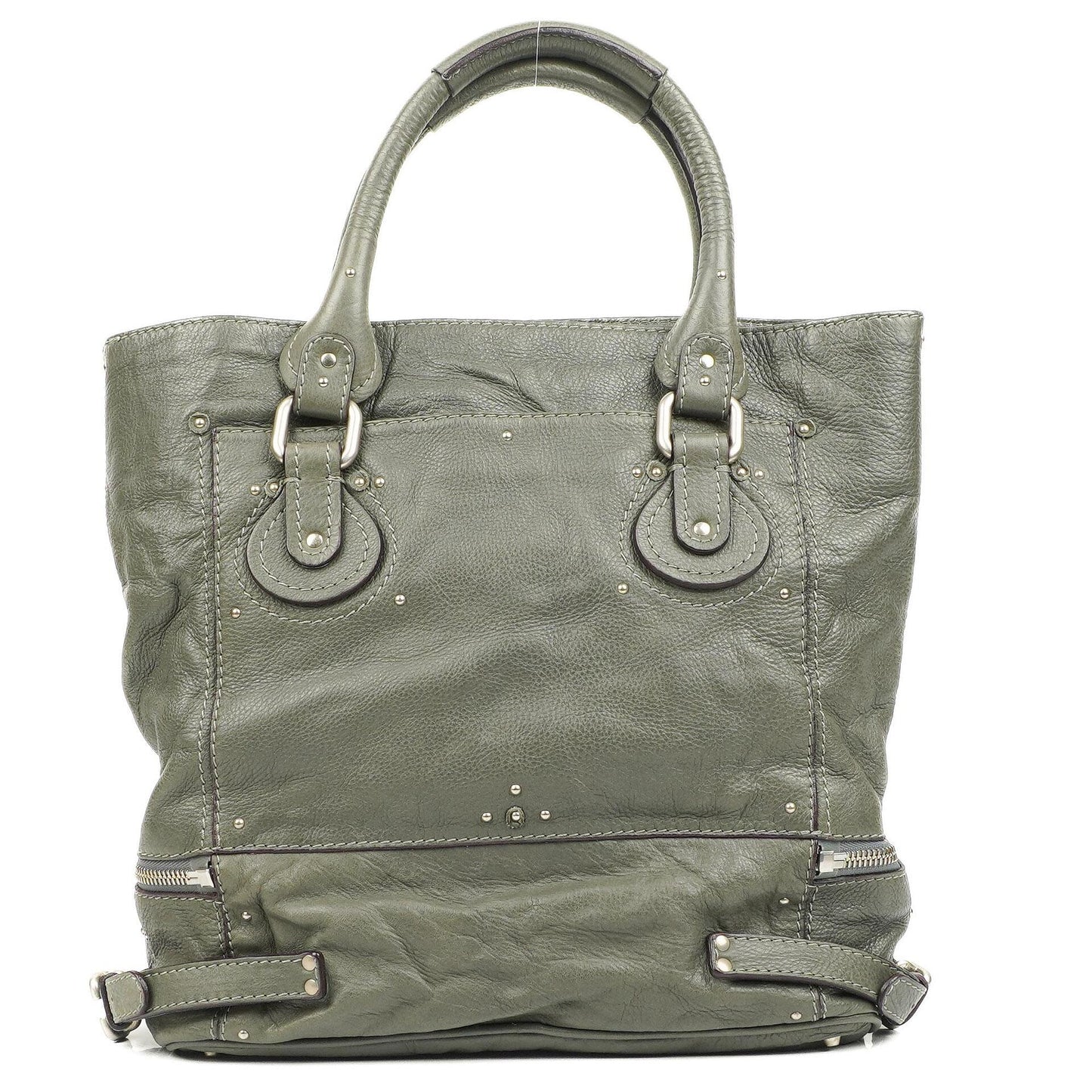 Chloé Paddington Große Craie Leder Tote Bag