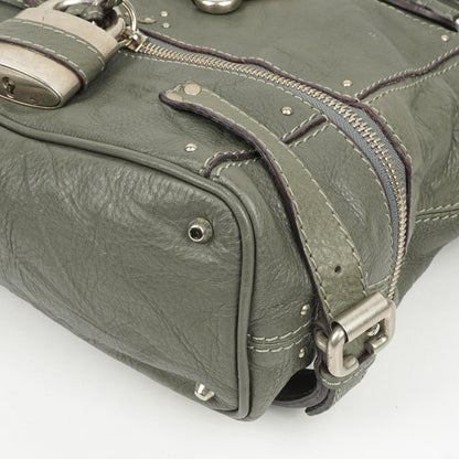 Chloé Paddington Große Craie Leder Tote Bag